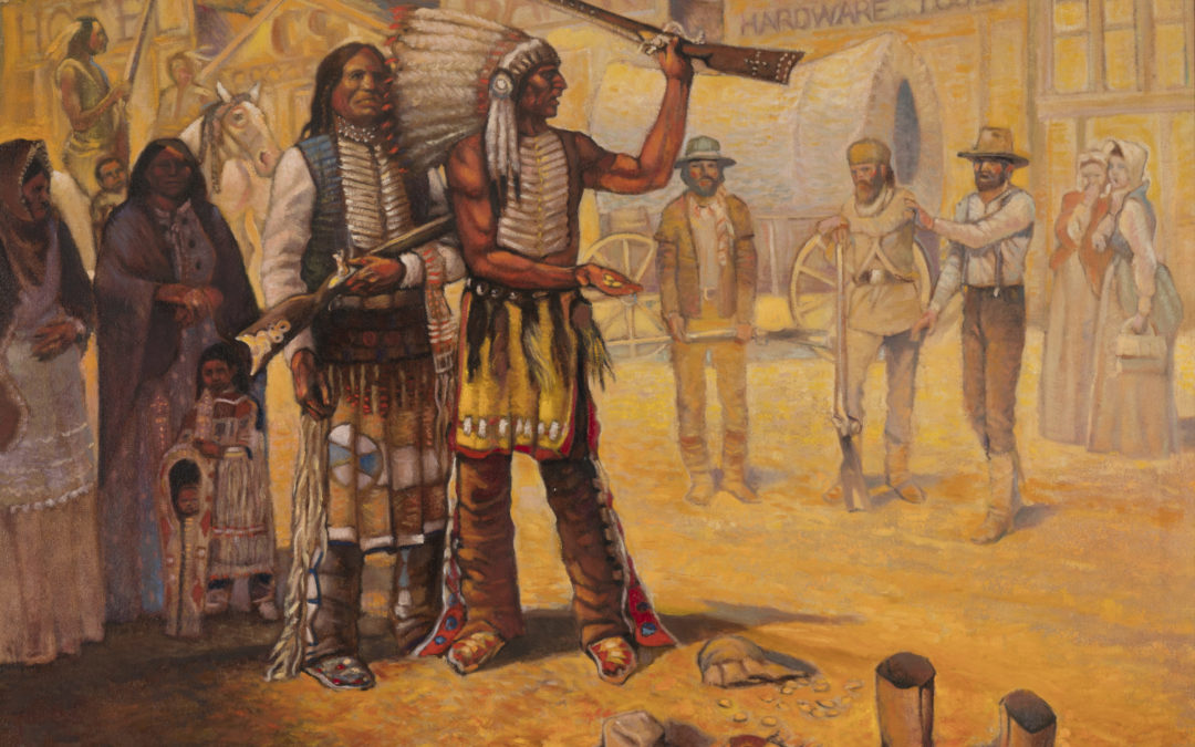 Chief Pocatello at Brigham City